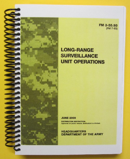 FM 3-55.93 Long Range Unit Surveillance Operations